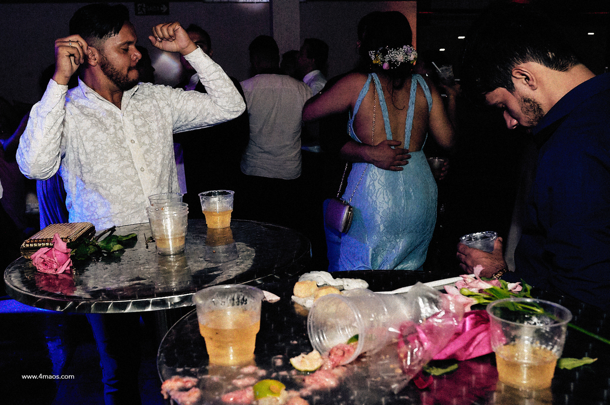 Casamento Tainara + Sivonaldo realizado no La Paloma recepções, casamento ao ar livre, ao entardecer, por 4Mãos Fotografias, festa