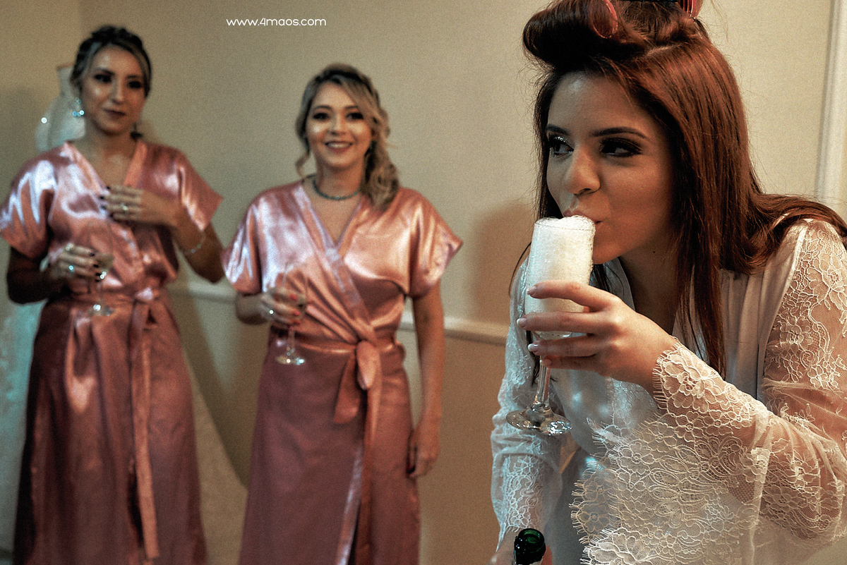 casamento de Keoma e Laffayete por 4Mãos fotografias, making of da noiva