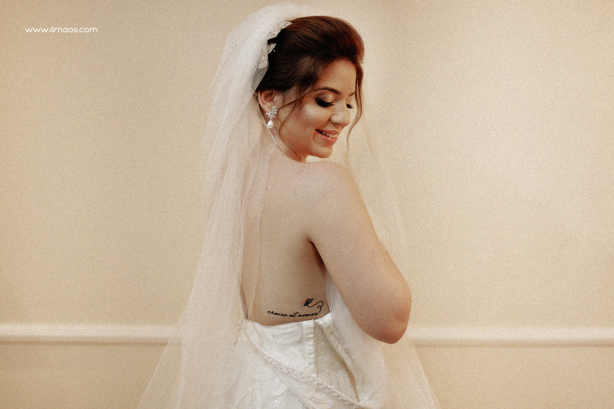 casamento de Keoma e Laffayete por 4Mãos fotografias, making of da noiva