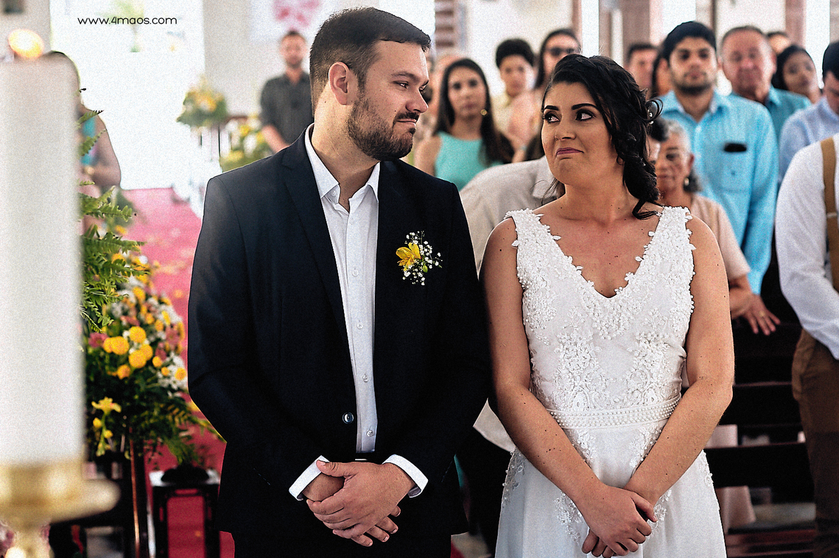 casamento de dani e henrique em tangará rio grande do norte por 4Mãos Fotografias, cerimônia