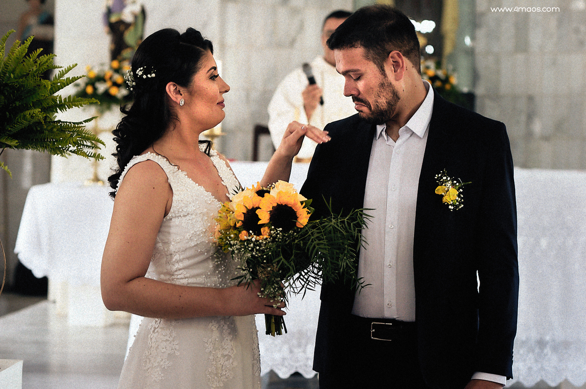 casamento de dani e henrique em tangará rio grande do norte por 4Mãos Fotografias, cerimônia