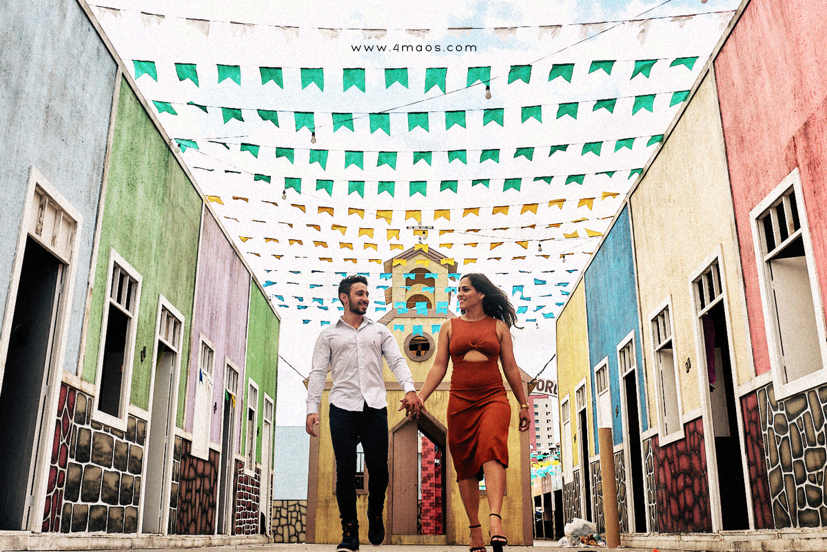 ensaio Thamires e ítalo de pre-casamento no parque do povo