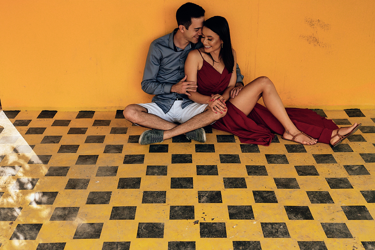 ensaio de pre casamento de Karol e Daniel por 4Mãos Fotografias na Casa de Cumpadi