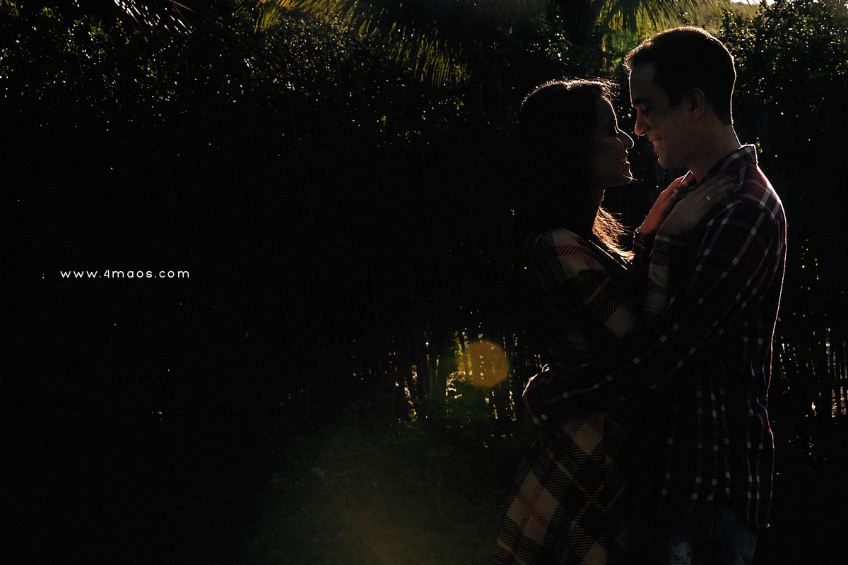 ensaio de pre casamento de Karol e Daniel por 4Mãos Fotografias na Casa de Cumpadi