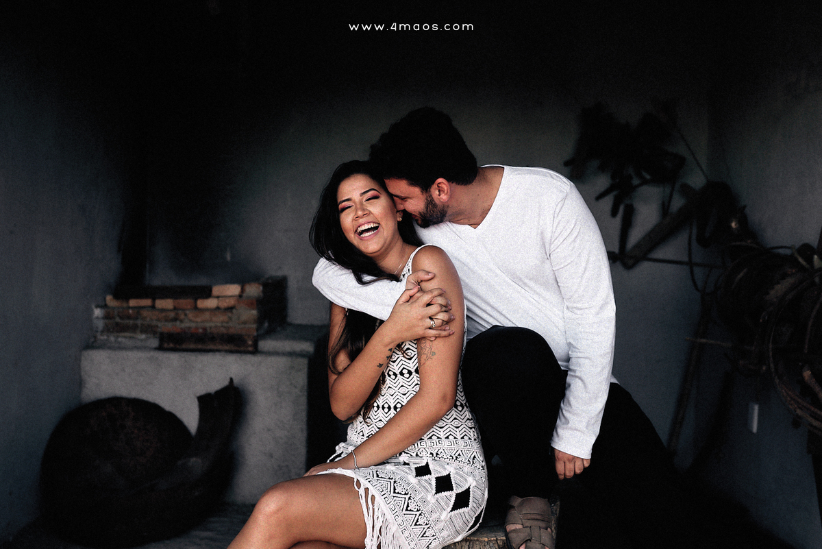 ensaio de Laiss e Diego por 4Mãos Fotografias