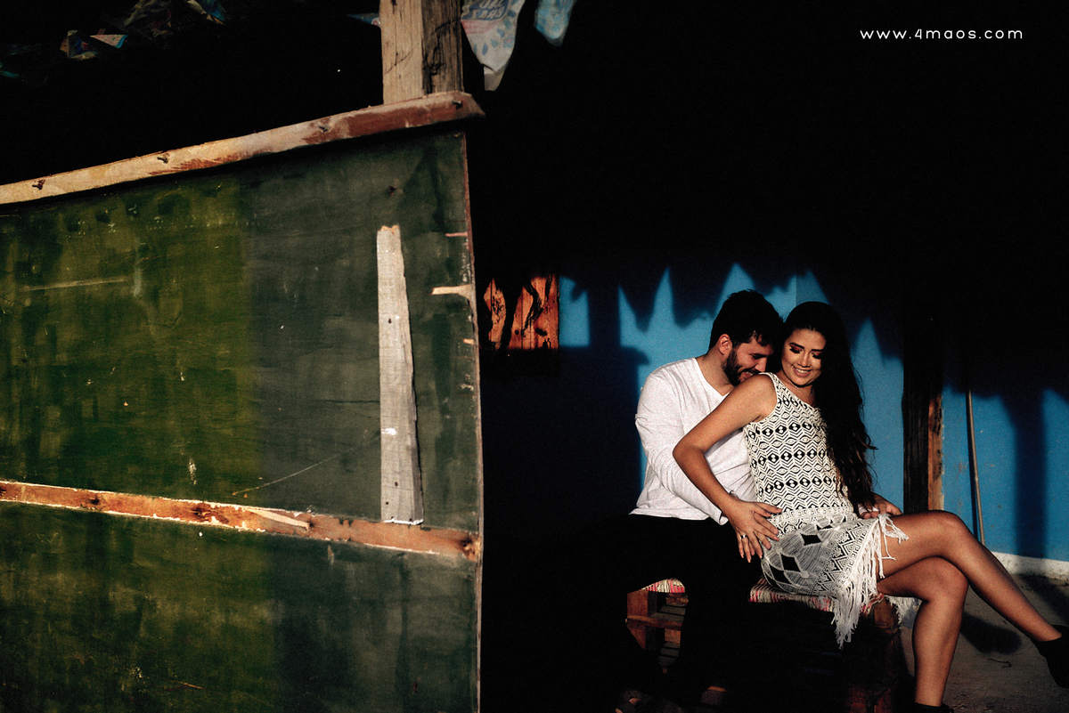 ensaio de Laiss e Diego por 4Mãos Fotografias