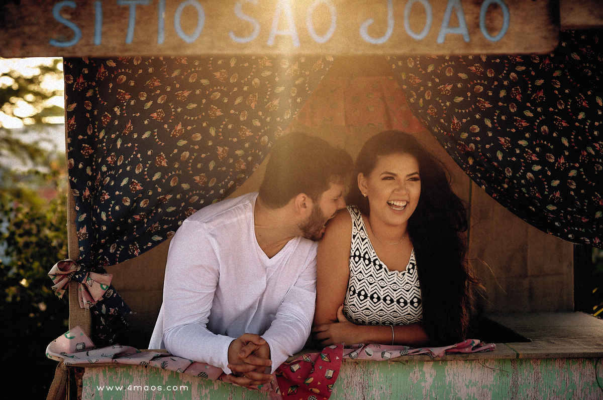 ensaio de Laiss e Diego por 4Mãos Fotografias