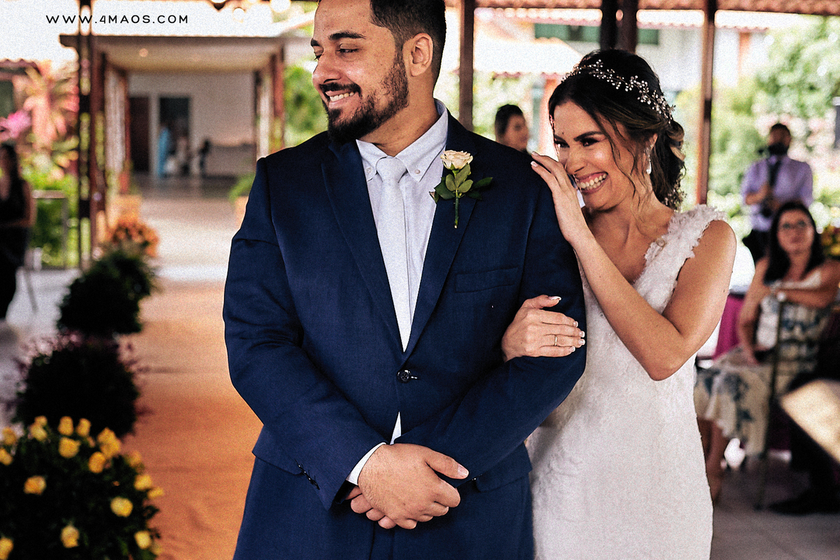 casamento de Ana Flávia e Diego por 4Mãos Fotografias num domingo de manha no Bamboo Recepções