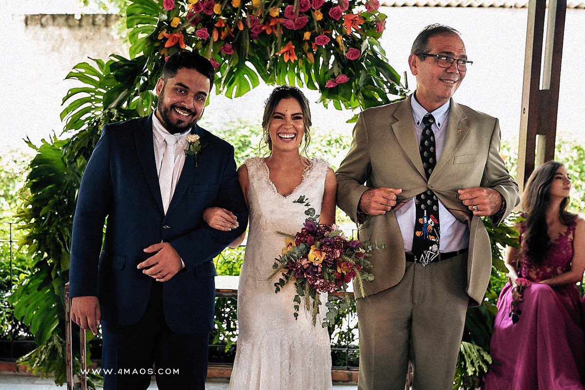 casamento de Ana Flávia e Diego por 4Mãos Fotografias num domingo de manha no Bamboo Recepções