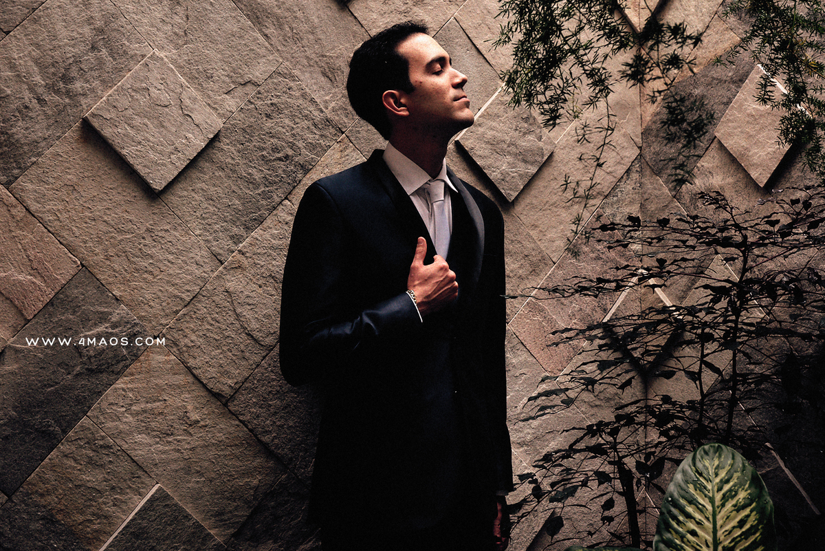 casamento de Karol e Daniel por 4Mãos Fotografias, making of do noivo