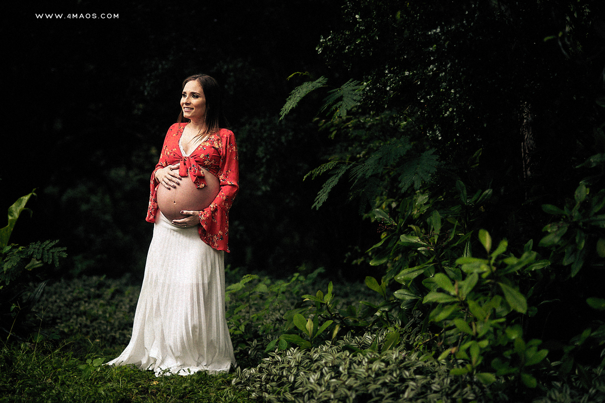 ensaio gestante de Luana Medeiros e Eduardo de Bernardo e Benício ao ar livre