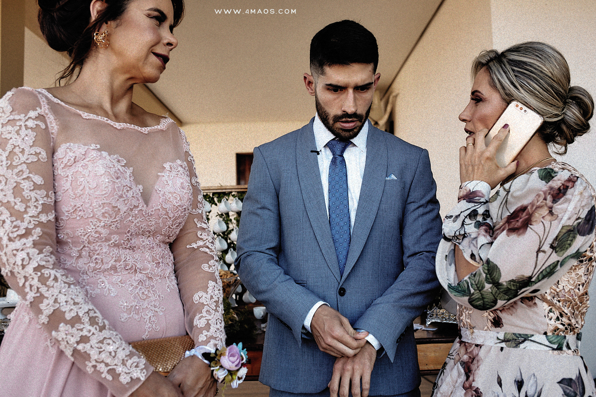 casamento de Mayara e Yámande por 4Mãos Fotografias na Fazenda Campo de Boi, making of do noivo