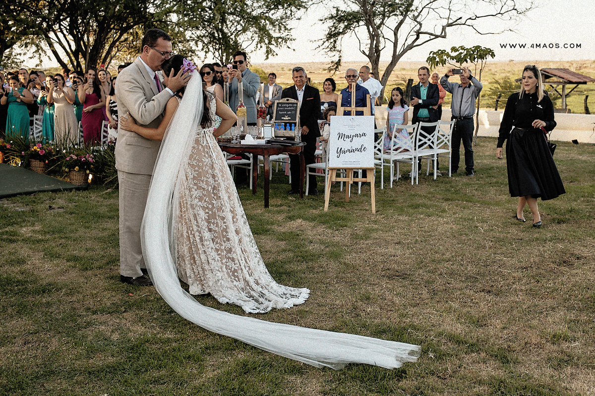 casamento de Mayara e Yámande por 4Mãos Fotografias na Fazenda Campo de Boi, cerimonia
