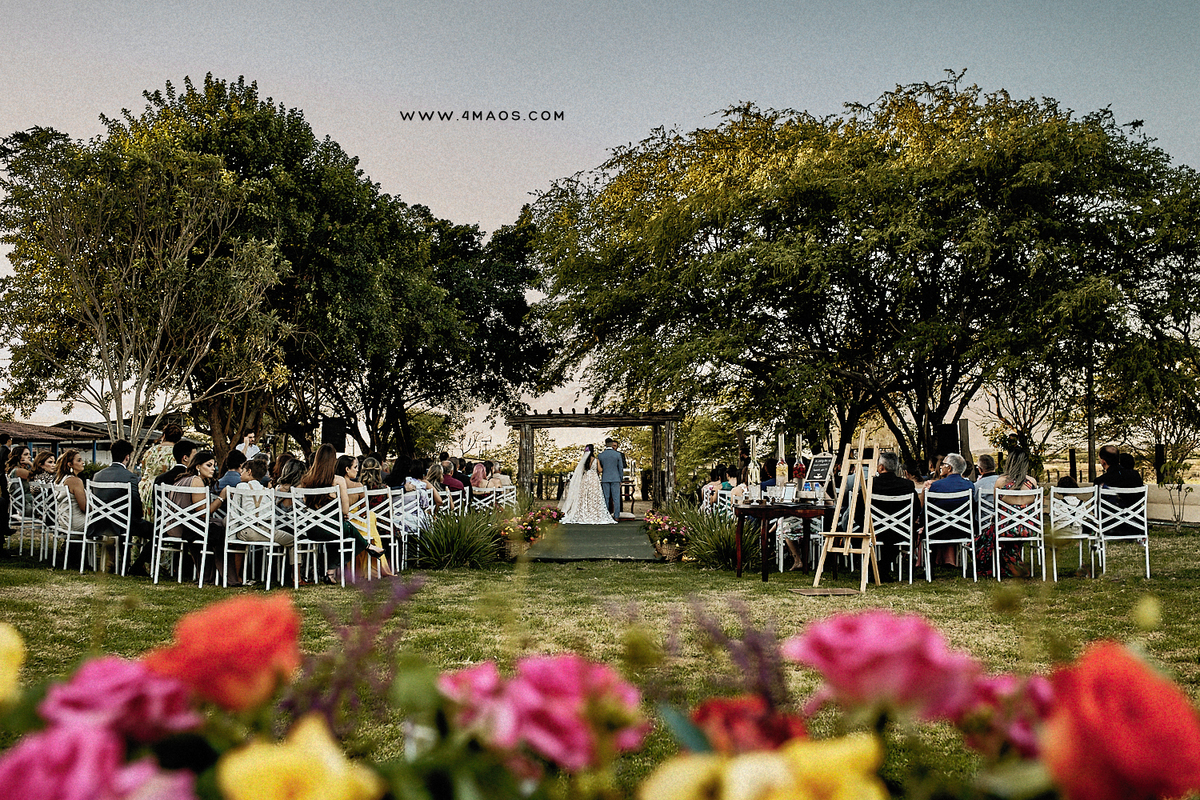 casamento de Mayara e Yámande por 4Mãos Fotografias na Fazenda Campo de Boi, cerimonia