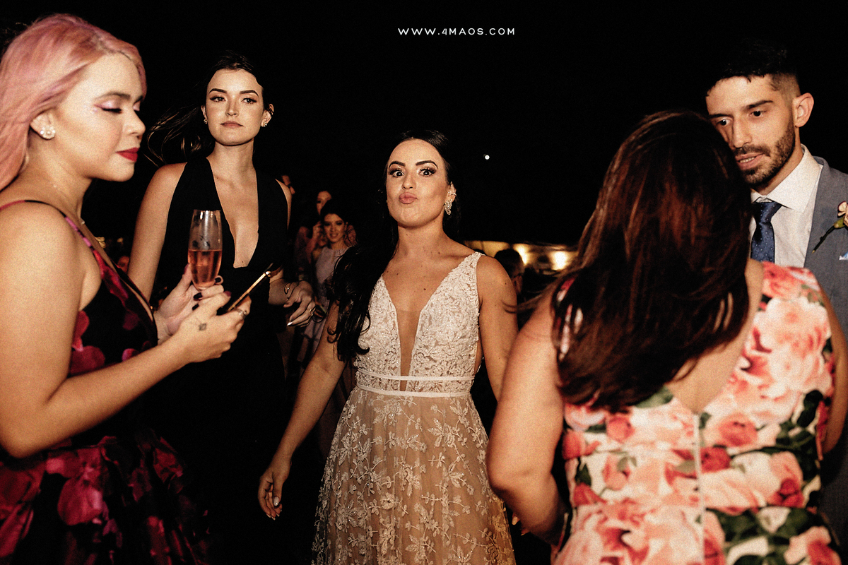 casamento de Mayara e Yámande por 4Mãos Fotografias na Fazenda Campo de Boi, festa