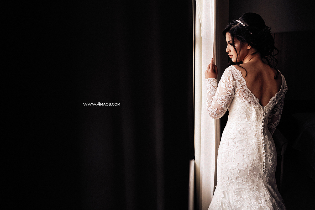 casamento de dani e victor por 4Mãos Fotografias, making of da noiva