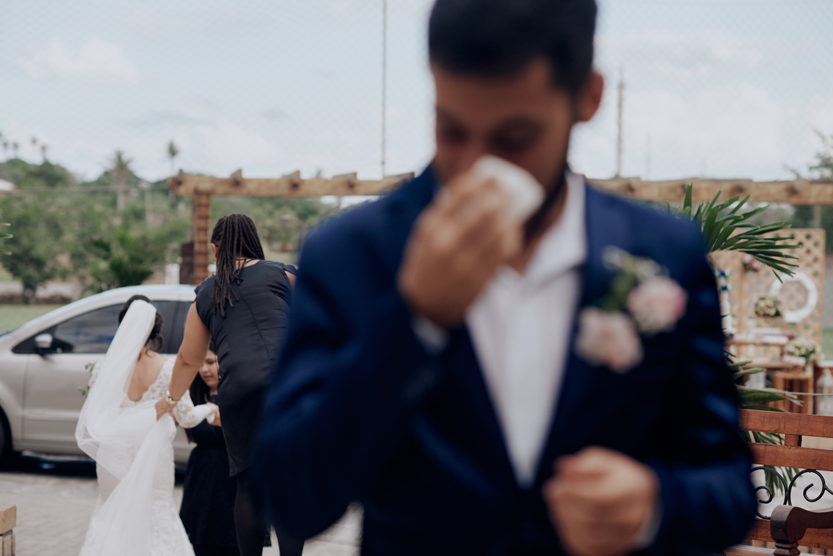 casamento de dani e victor por 4Mãos Fotografias, first touch