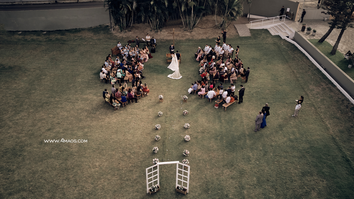 casamento de dani e victor por 4Mãos Fotografias, cerimonia