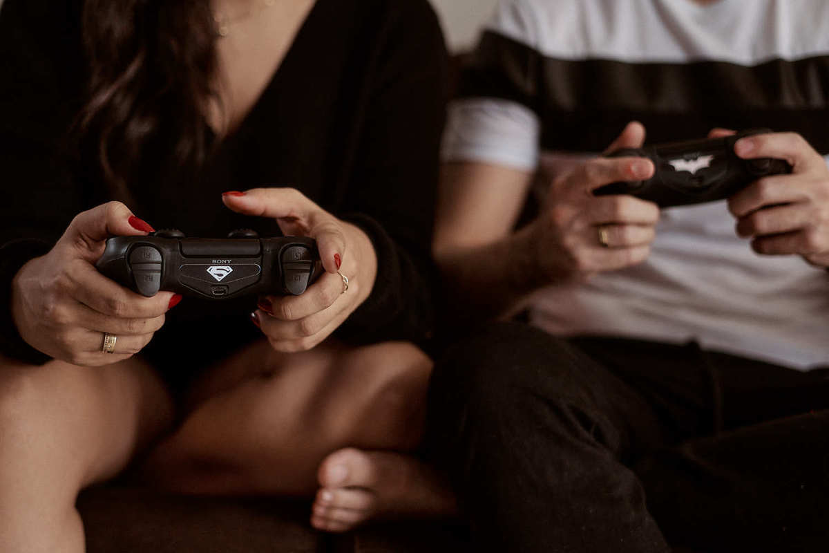 ensaio do casal Kelly e Victor em casa