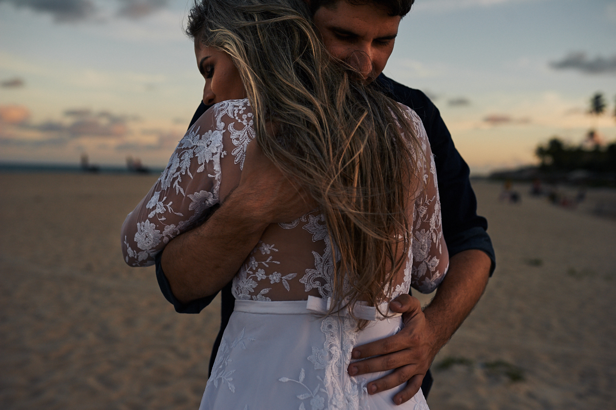 ensaio Gisele e Vinicius em Barra de Gramame Paraíba por 4Mãos Fotografias