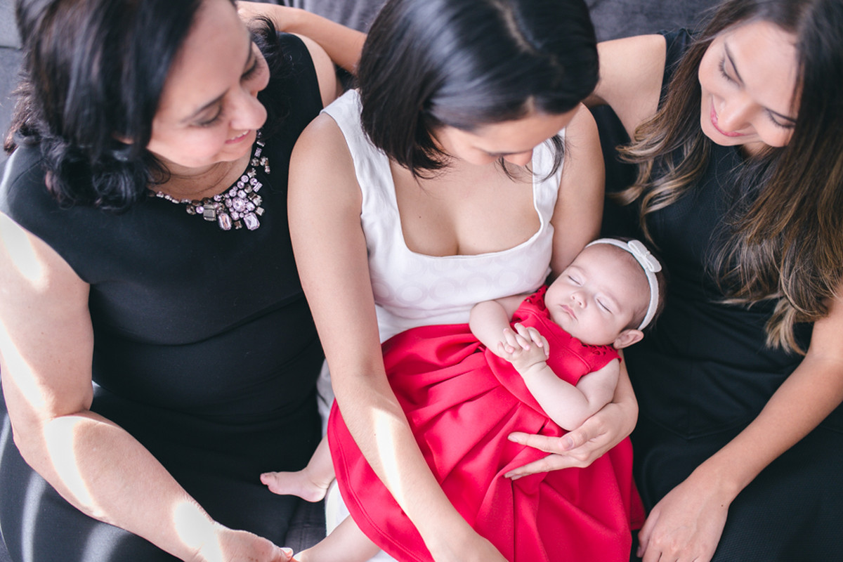 3 gerações e um novo amor! Marina 3 meses.