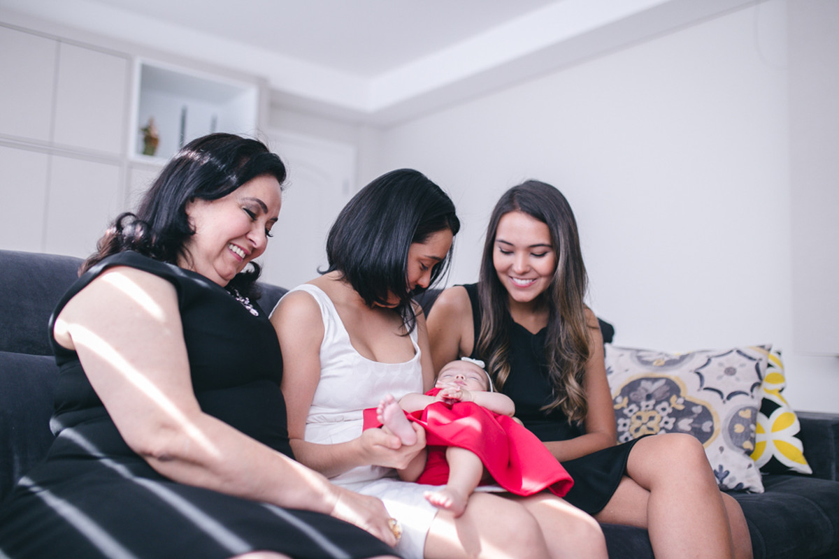 3 gerações e um novo amor! Marina 3 meses.