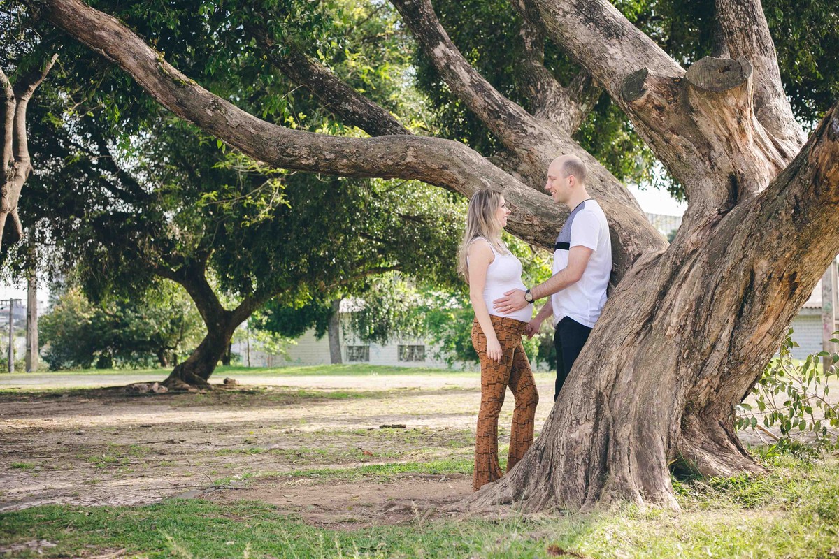 Lu e Ale esperando o Alex – Ensaio de Gestante