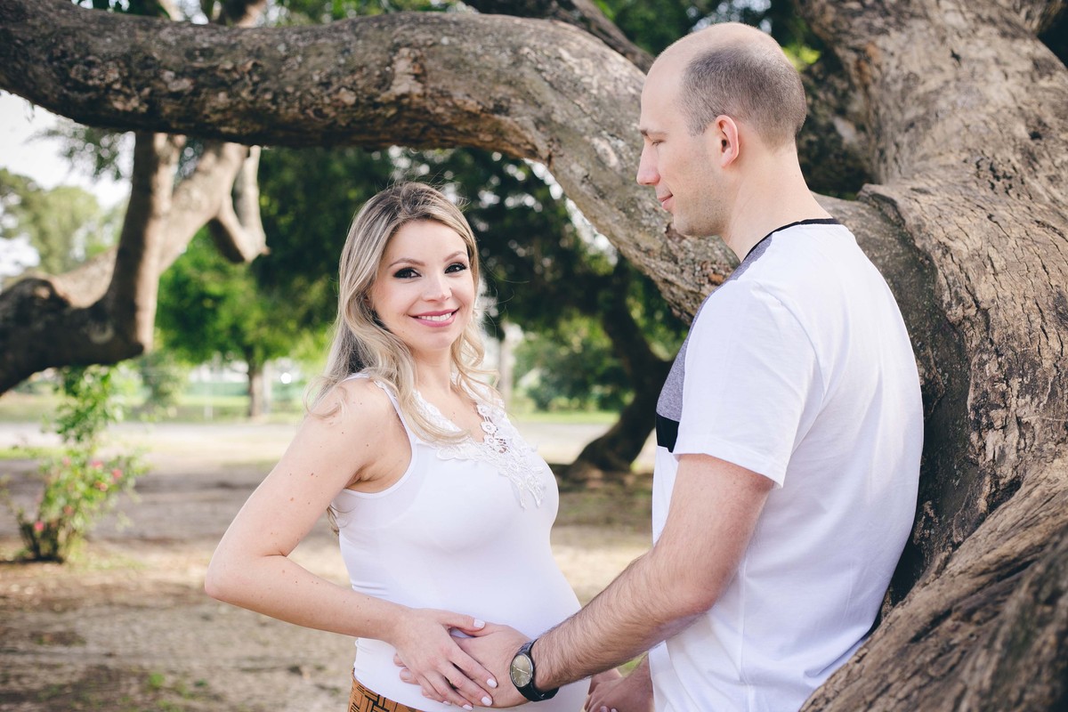 Lu e Ale esperando o Alex – Ensaio de Gestante