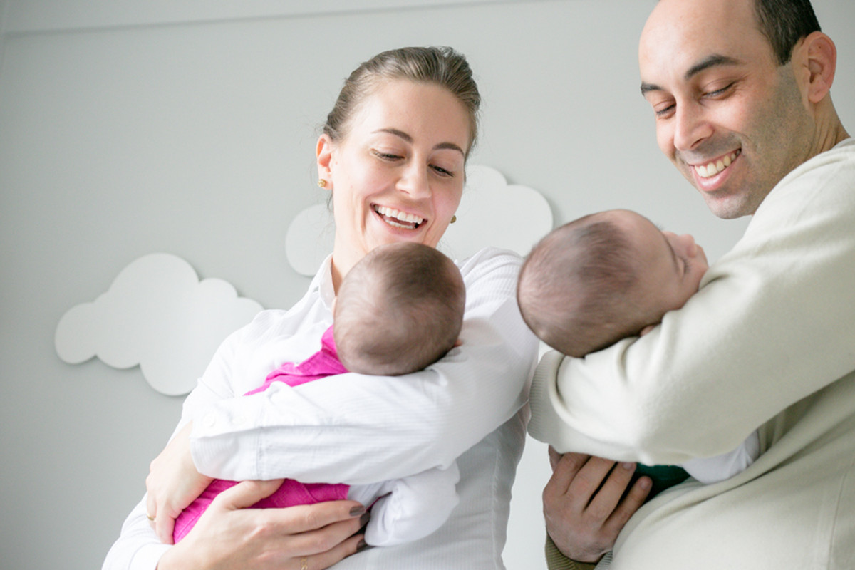 Pedro e Helena 3 meses – Acompanhamento Infantil