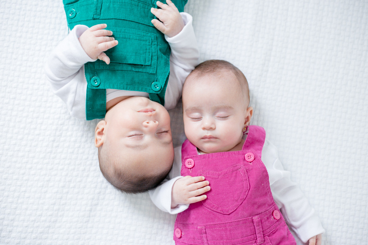 Pedro e Helena 3 meses – Acompanhamento Infantil