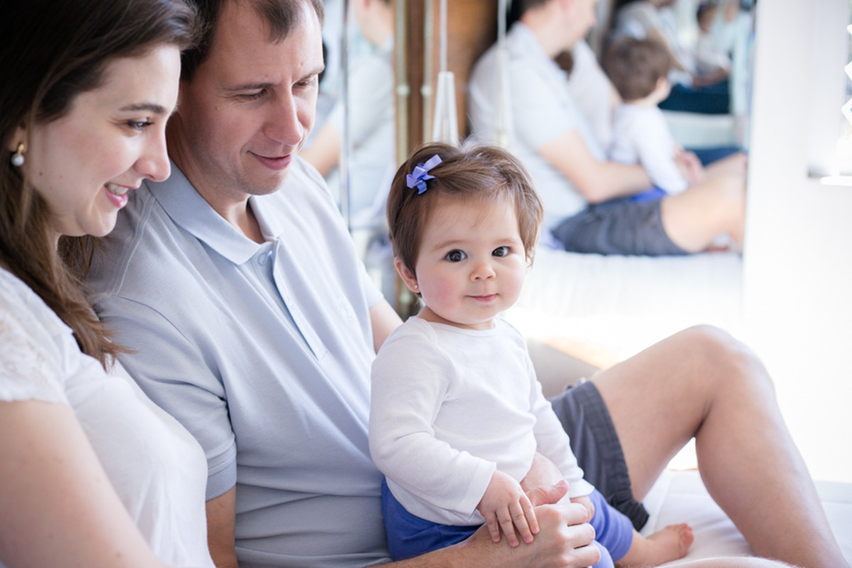 Bruna 8 meses – Ensaio em casa