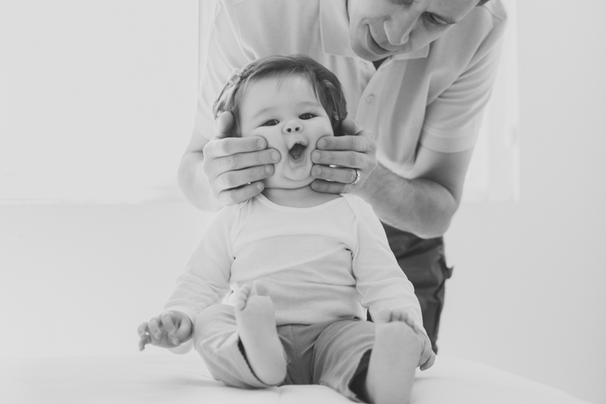 Bruna 8 meses – Ensaio em casa