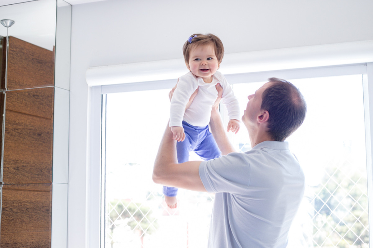 Bruna 8 meses – Ensaio em casa