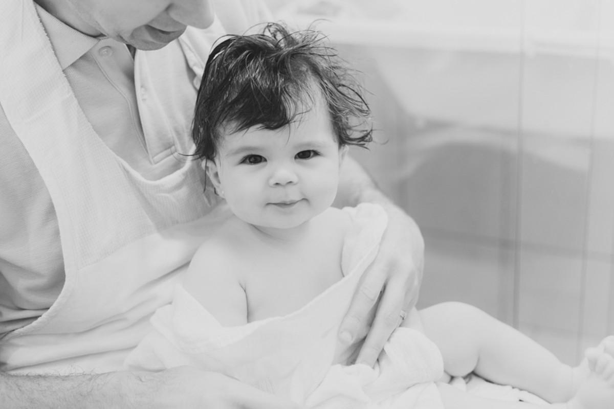 Bruna 8 meses – Ensaio em casa