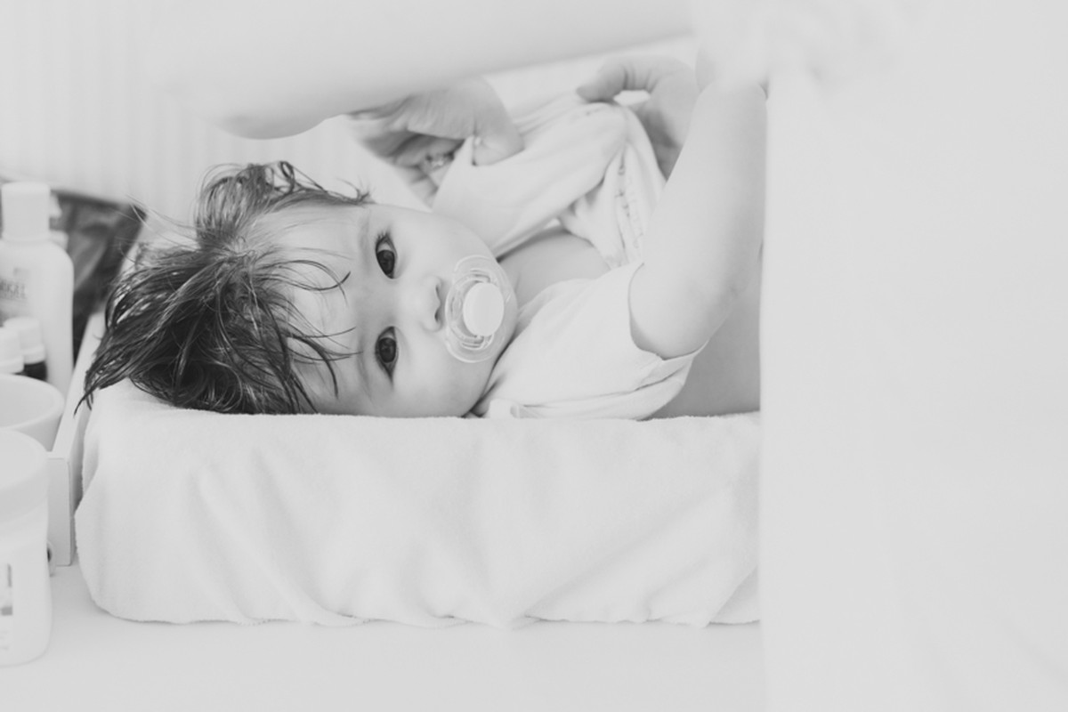 Bruna 8 meses – Ensaio em casa