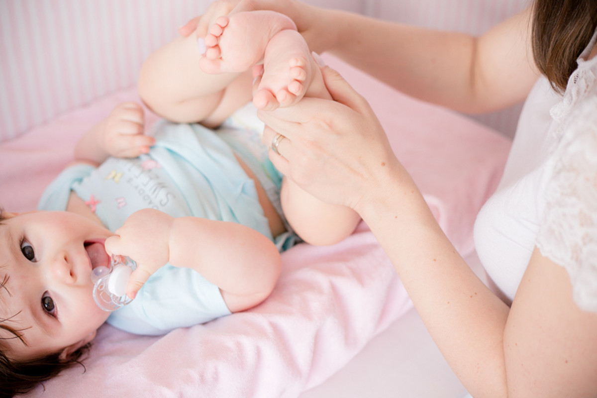 Bruna 8 meses – Ensaio em casa