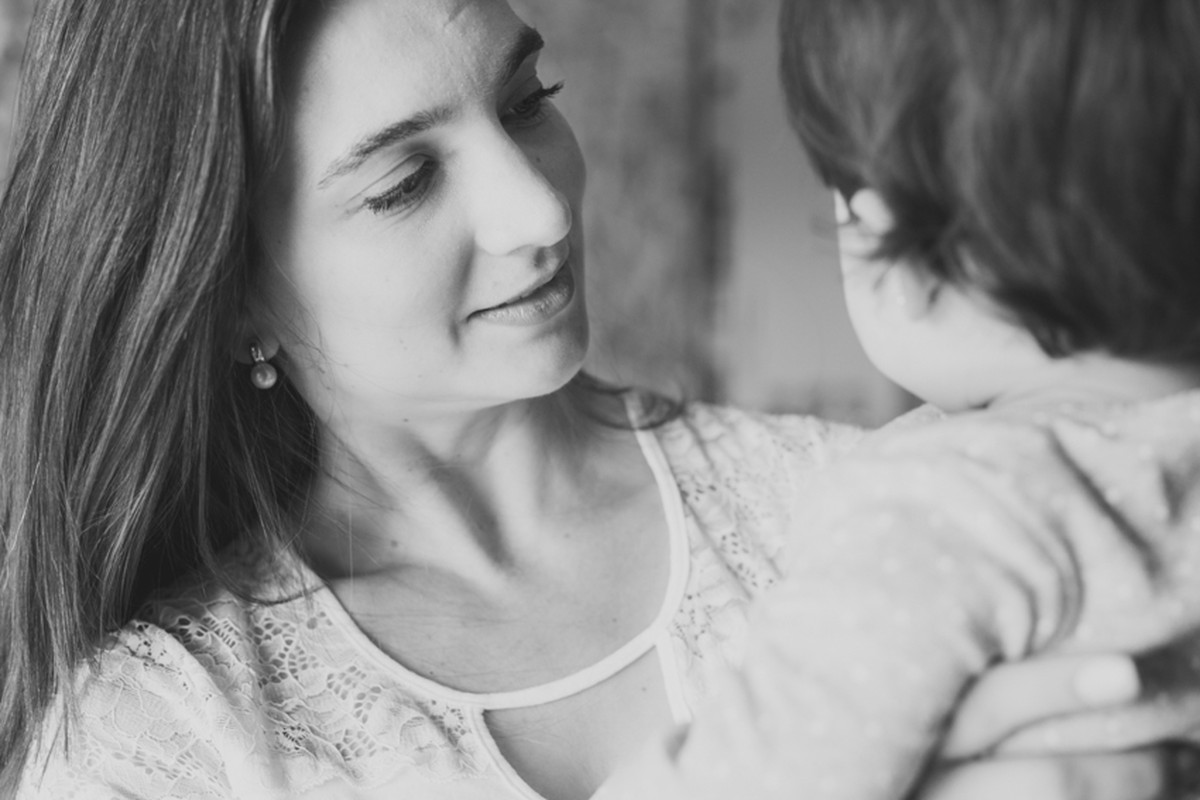 Bruna 8 meses – Ensaio em casa