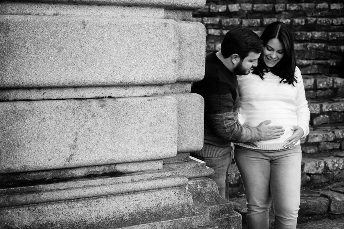 Milene e Diego esperando a Maju – Ensaio de Gestante