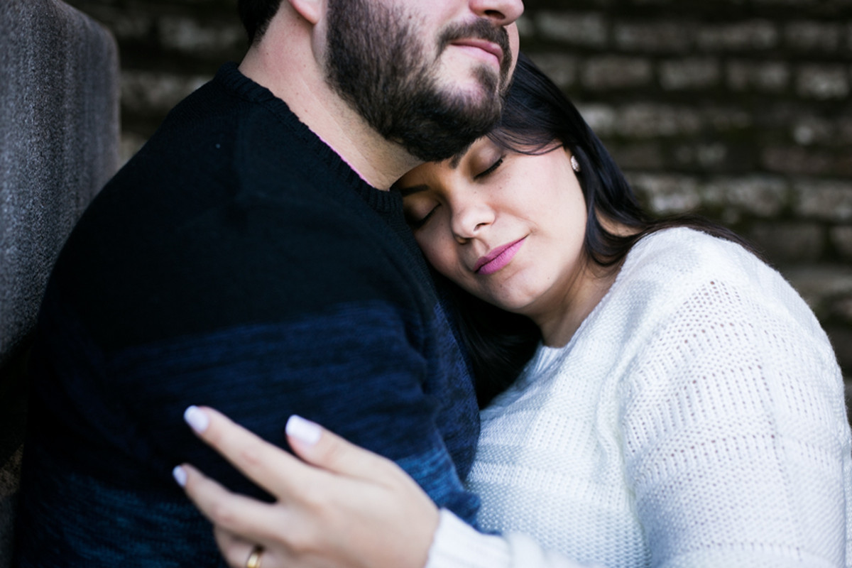 Milene e Diego esperando a Maju – Ensaio de Gestante