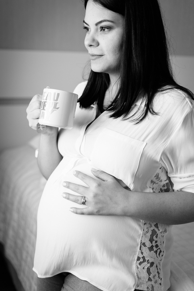 Milene e Diego esperando a Maju – Ensaio de Gestante