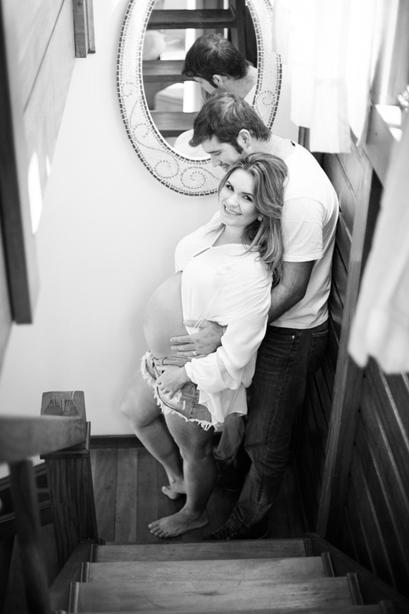 Ana e Thiago esperando o Raul – Ensaio de gestante