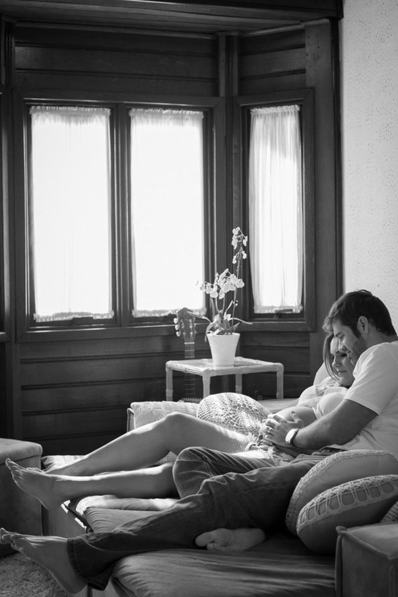Ana e Thiago esperando o Raul – Ensaio de gestante