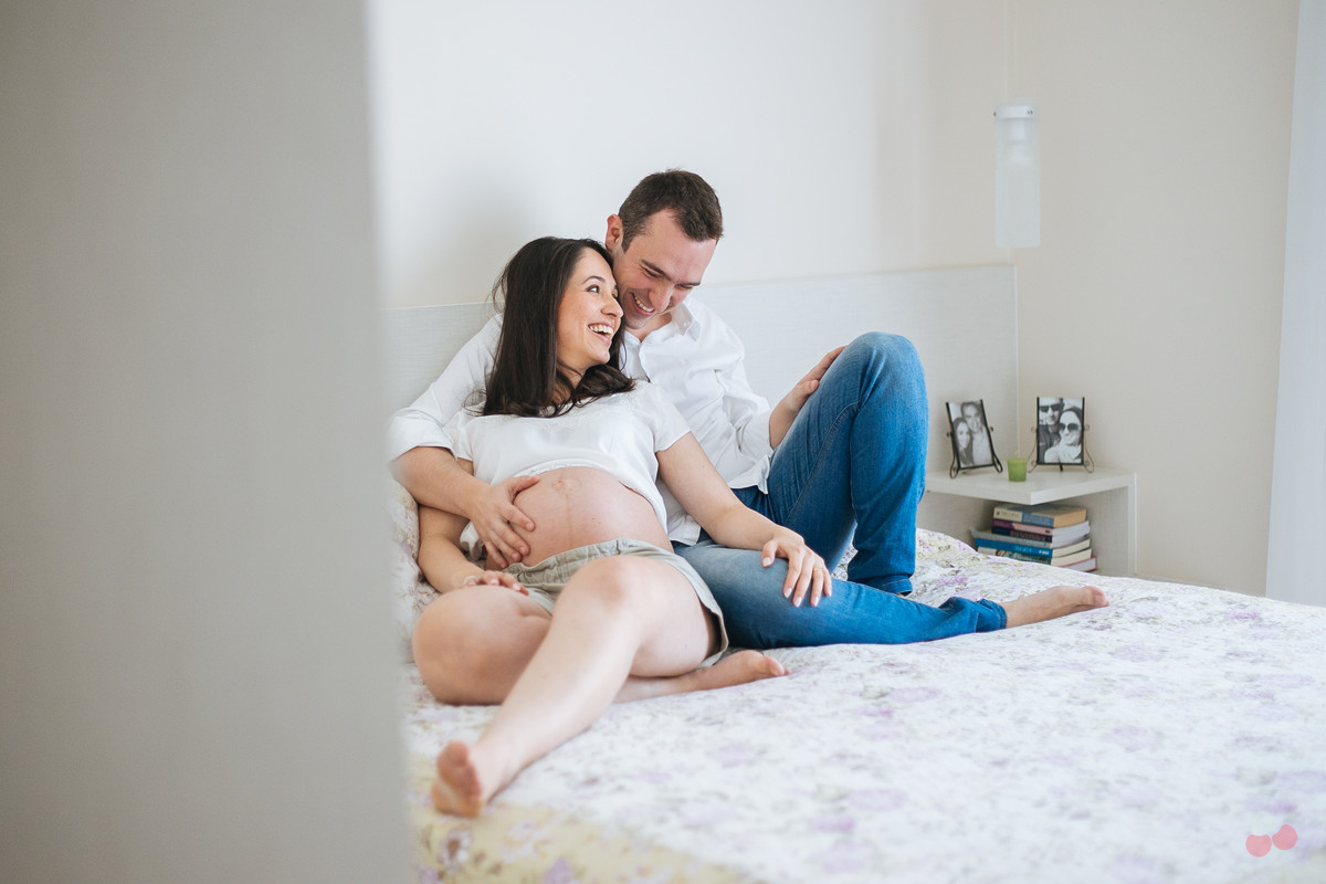 Mayra e Thadeu esperando a Luiza – Ensaio Gestante