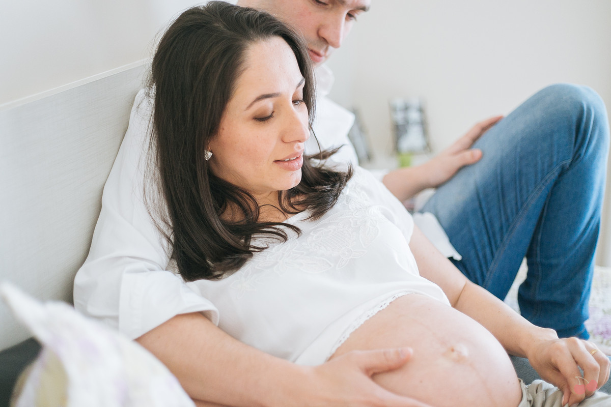Mayra e Thadeu esperando a Luiza – Ensaio Gestante