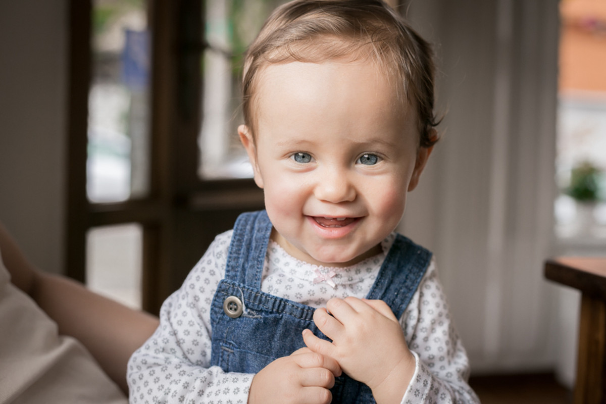 Isabella 1 ano – Ensaio de bebê