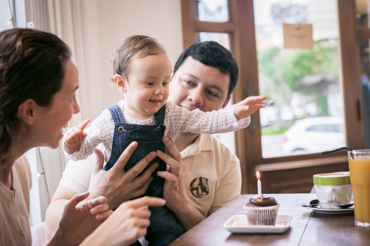 Isabella 1 ano – Ensaio de bebê