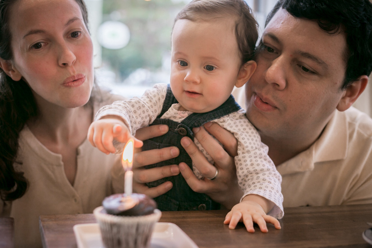 Isabella 1 ano – Ensaio de bebê