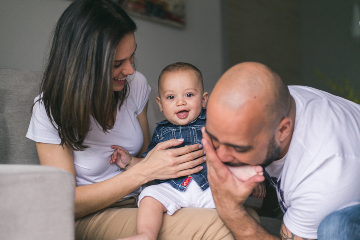 Miguel 6 meses – Ensaio de bebê