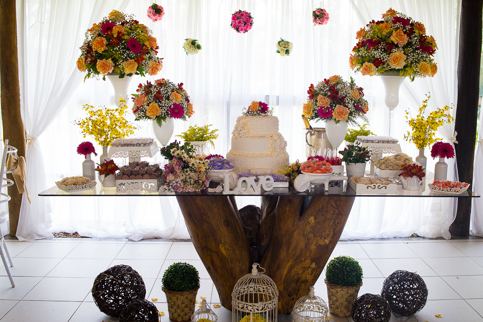 Decoração Casamento de dia espaço Quinta das Palmeiras