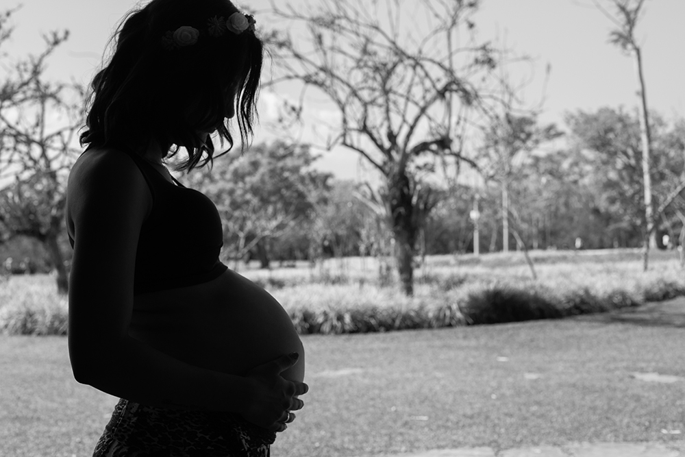fotografia de gestante parque da cidade são José dos campos